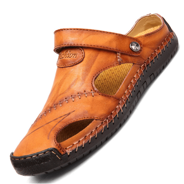 Chris™ | Eleganti ortopēdiskie ādas sandales komfortam un stilam