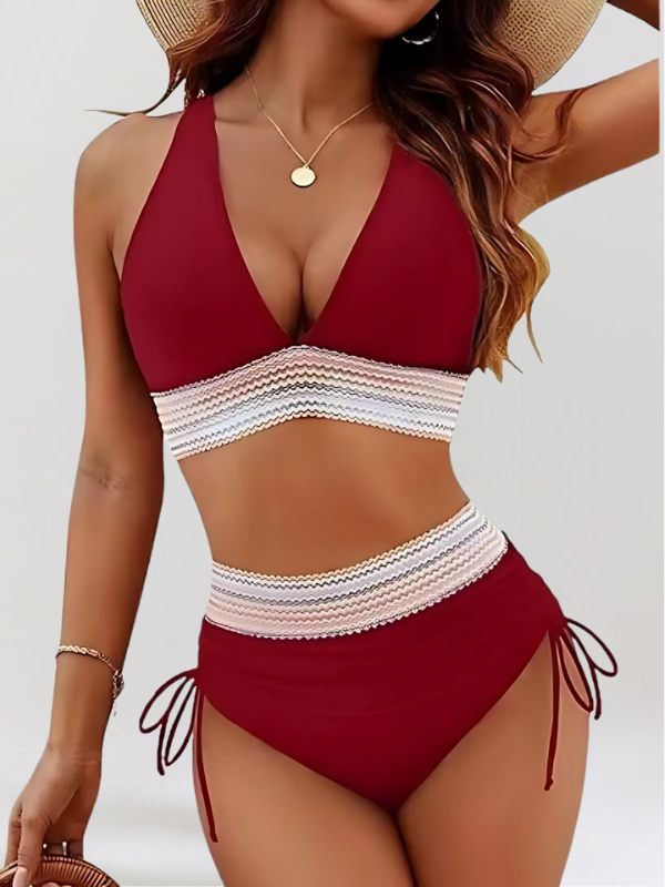 Norah – Augstās jostas līmeņa bikini komplekts