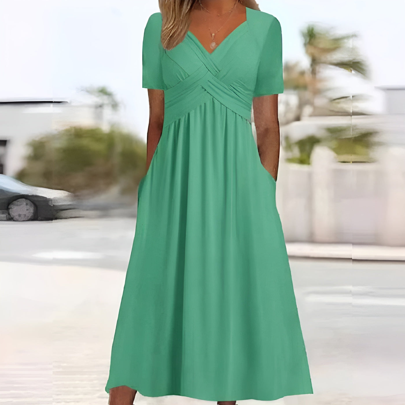 Maria™ - Eleganta pavasara kleita