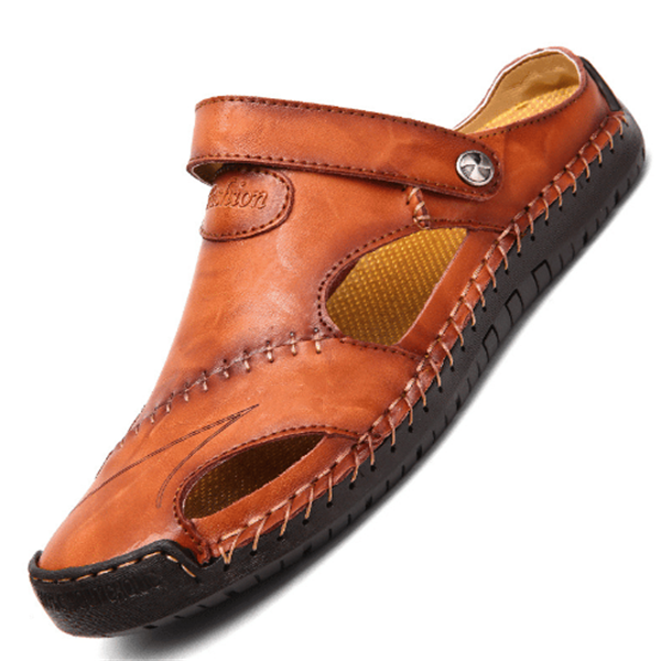 Chris™ | Eleganti ortopēdiskie ādas sandales komfortam un stilam
