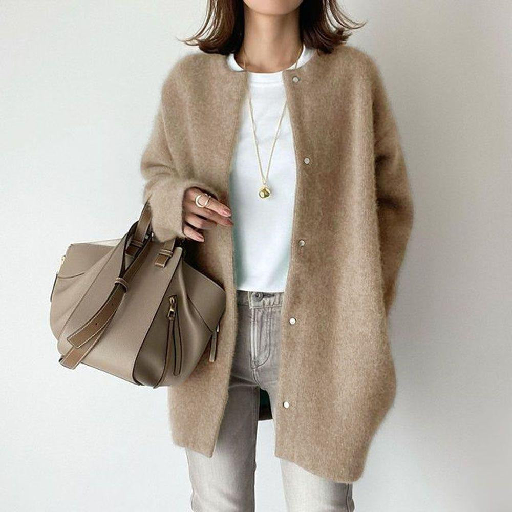Amelia™ | Eleganta villane un mohair mētelis